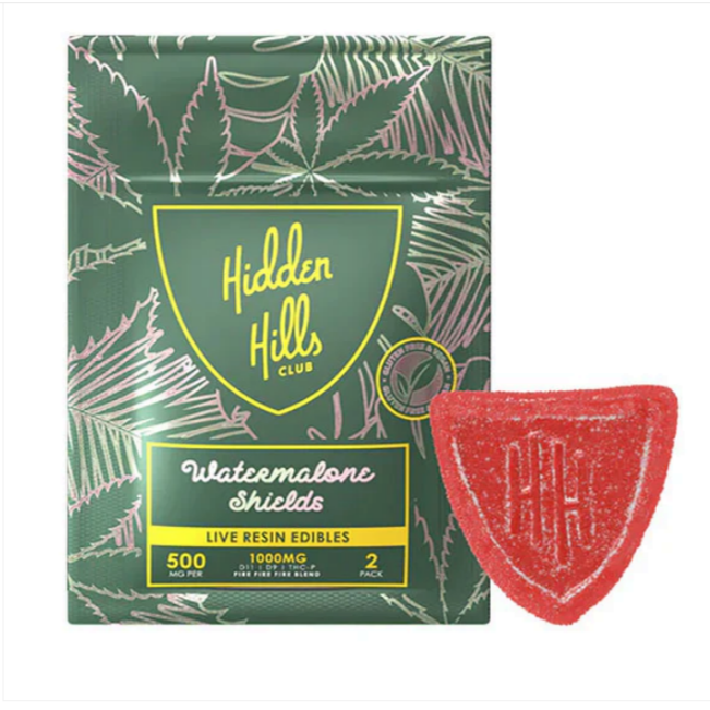 1000MG 2-PACK Hidden Hills Live Resin Edibles