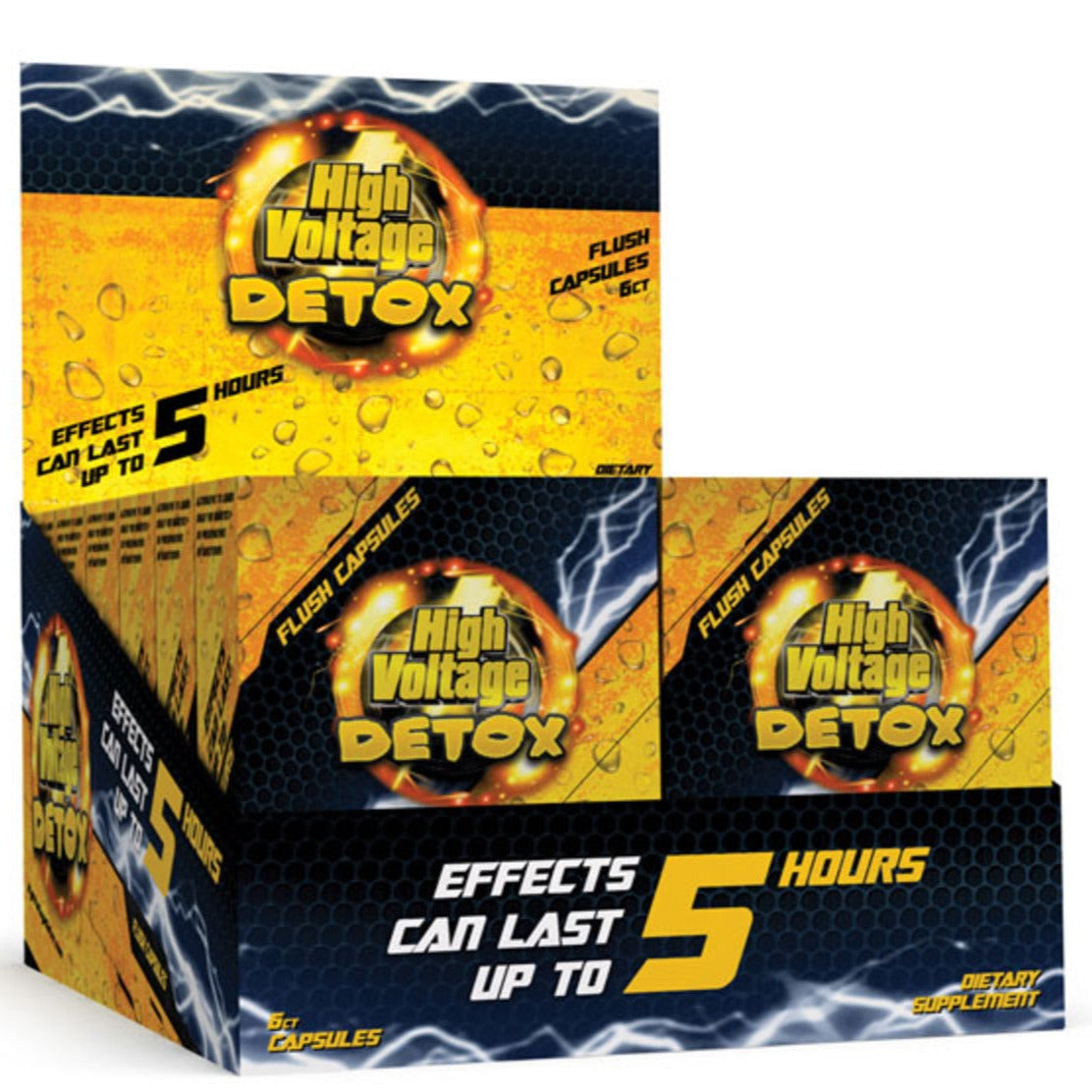 High Voltage Detox Fast Flush Capsules - E Vapor Hut
