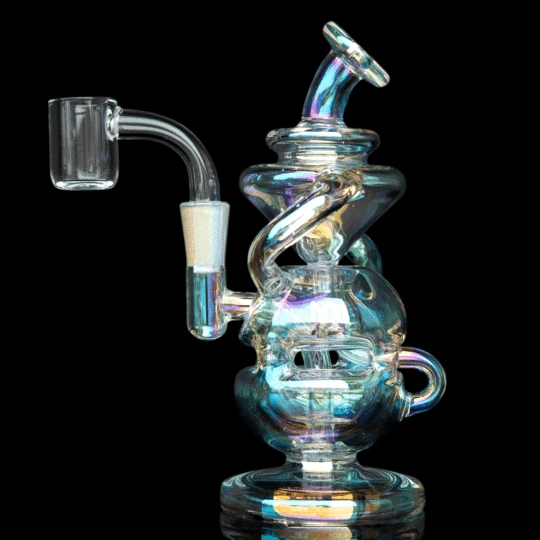 MJ Arsenal -Limited Edition Iridescent Infinity Mini Rig - E Vapor Hut