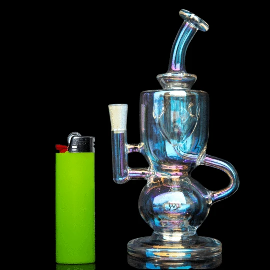 MJ Arsenal -Limited Edition Iridescent Titan Mini Rig - E Vapor Hut