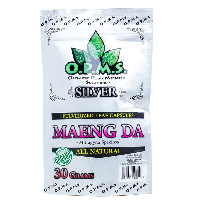 OPMS Kratom Silver Maeng Da - E Vapor Hut
