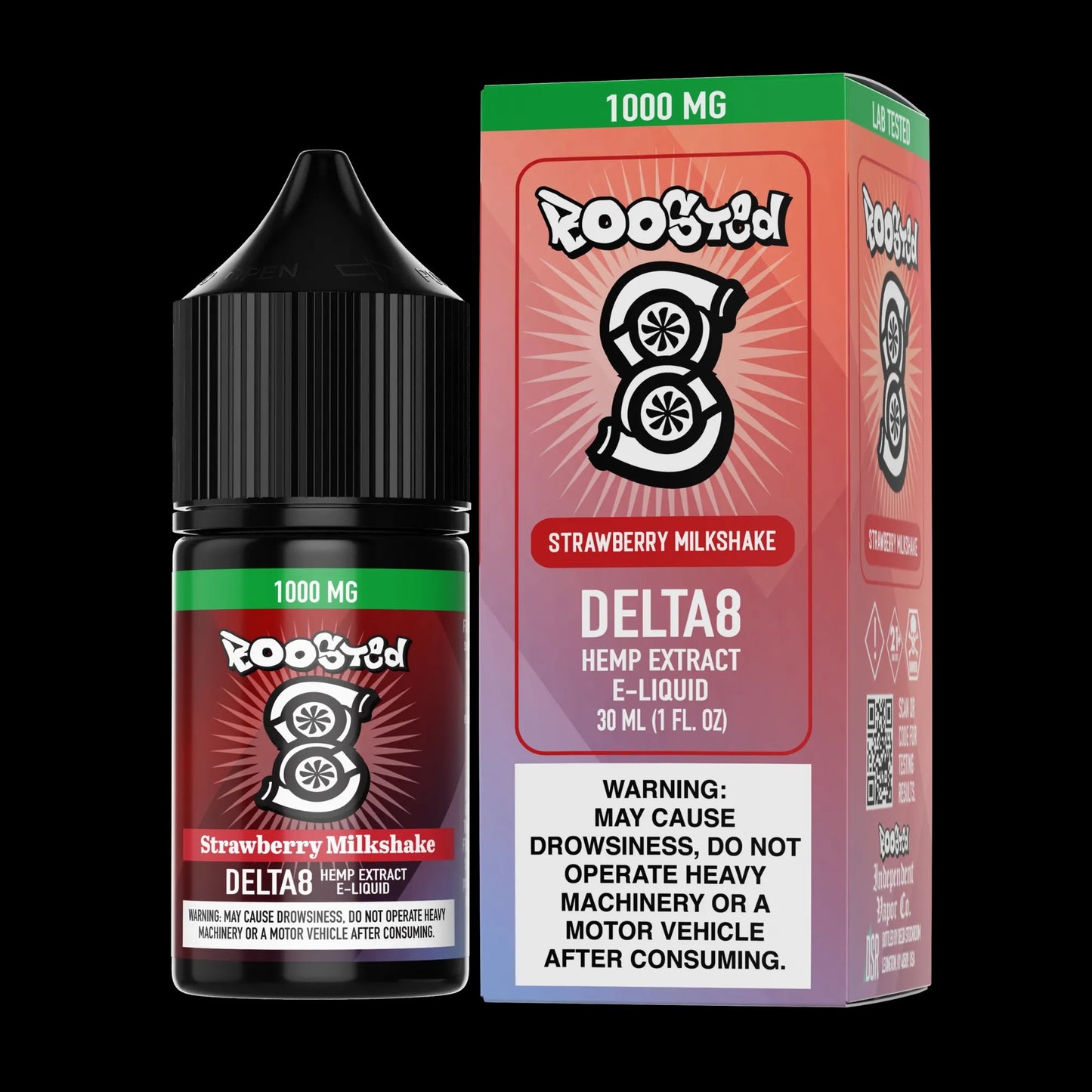 Boosted | Delta 8 Infused E-Liquid | 1000MG - E Vapor Hut