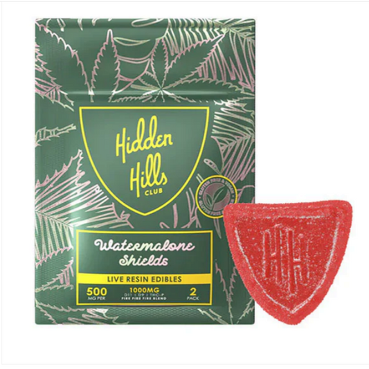 1000MG 2-PACK Hidden Hills Live Resin Edibles