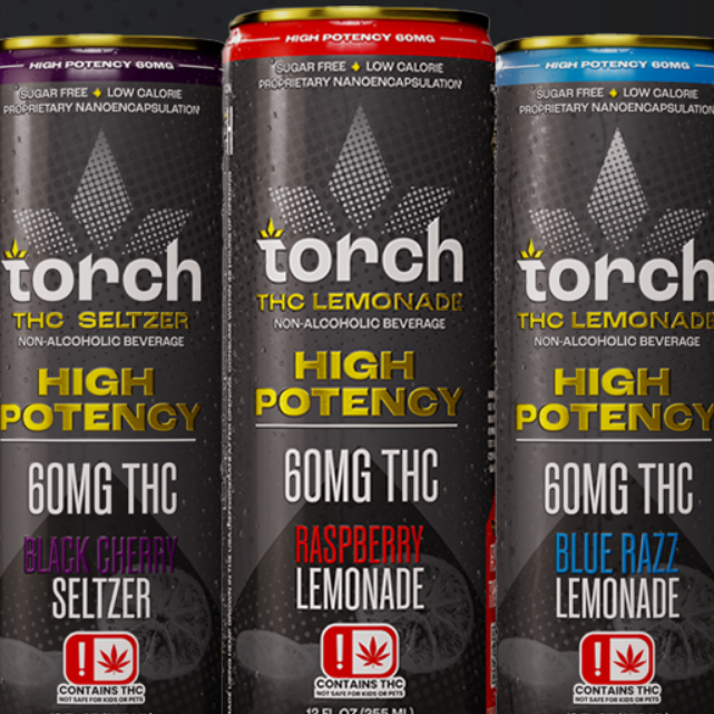 TORCH THC DRINK 60MG THC + 10MG CBD (1 Can)