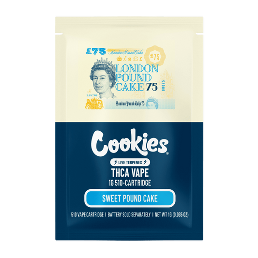 Cookies Brand ThcA 1g Cart - London Pound Cake