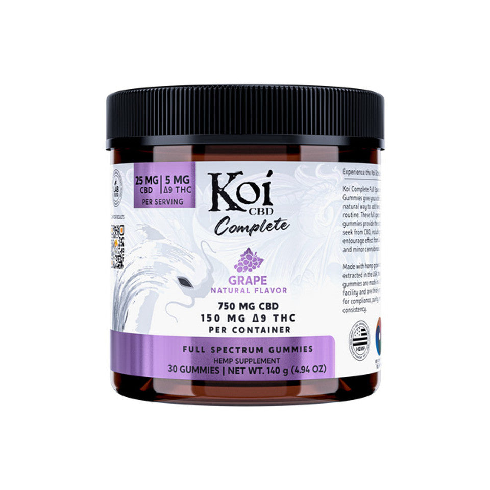 Koi Full Spectrum CBD Gummies - Grape