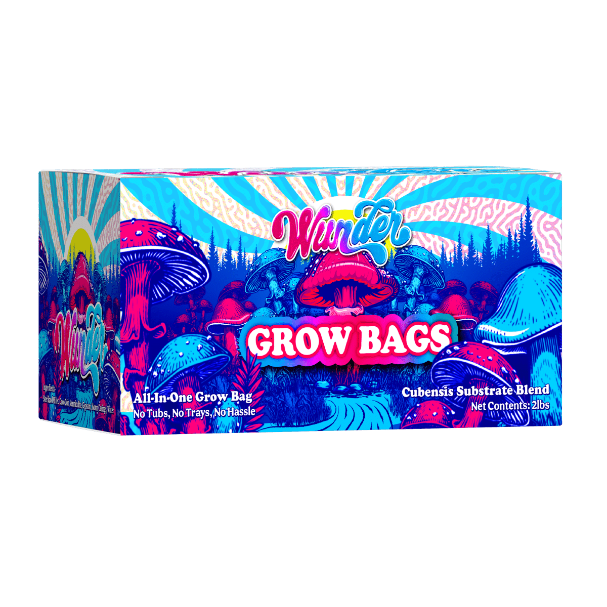 Wunder Grow Bags – Mushroom Grow Blend 2 lbs