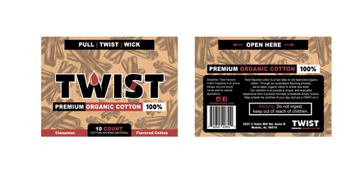Twist Organic Cotton - E Vapor Hut