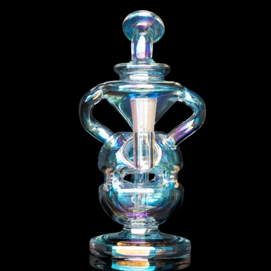 MJ Arsenal -Limited Edition Iridescent Infinity Mini Rig - E Vapor Hut