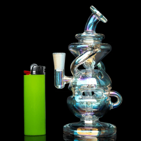 MJ Arsenal -Limited Edition Iridescent Infinity Mini Rig - E Vapor Hut