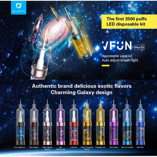 VFUN Plus Disposable 5% (3500 Puffs) - E Vapor Hut