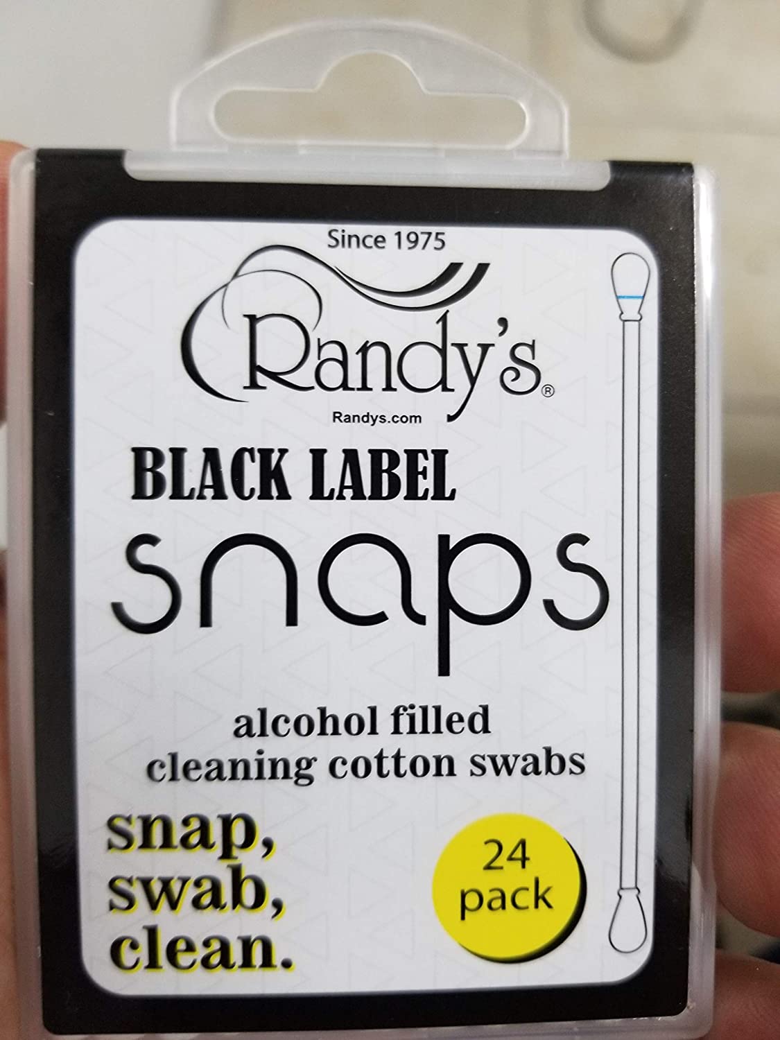 Randy's Black Label SNAPS Cleansing Swabs - E Vapor Hut