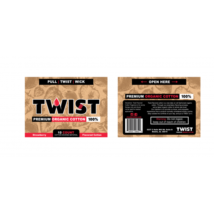 Twist Organic Cotton - E Vapor Hut