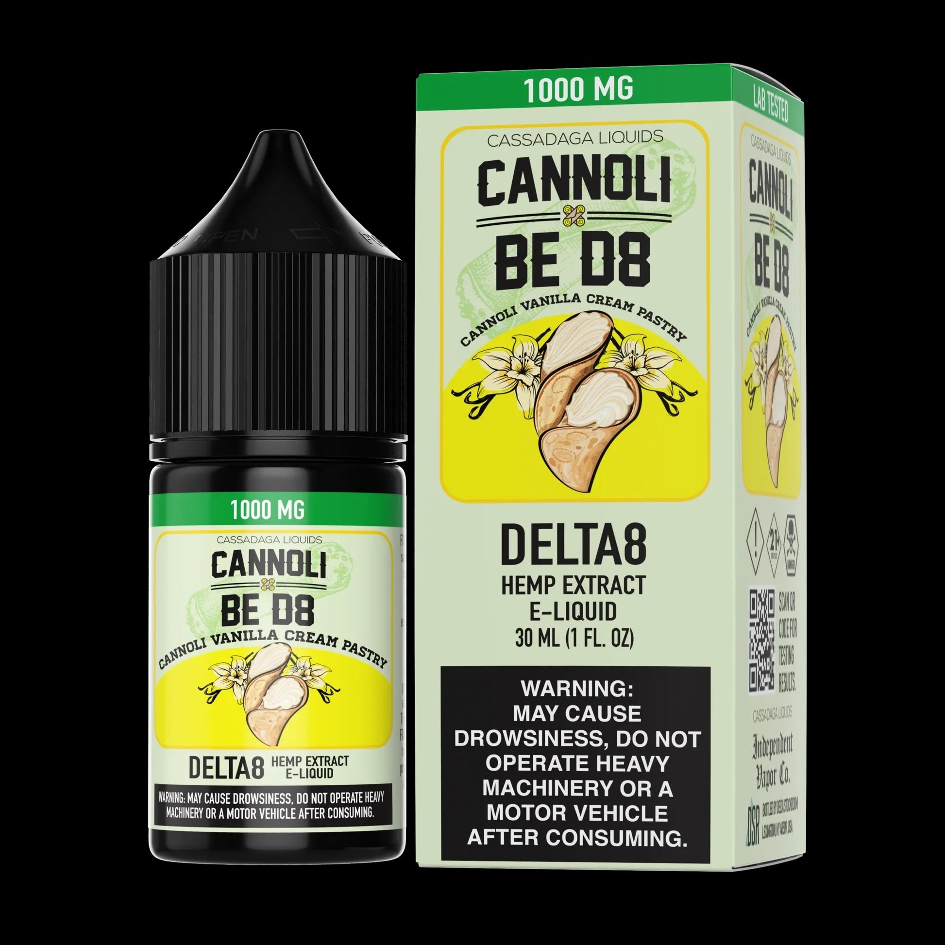 Cannoli Be One | Delta 8 Infused E-Liquid | 1000MG - E Vapor Hut