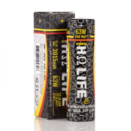 Hohm Life 4 18650 battery (1pc - E Vapor Hut