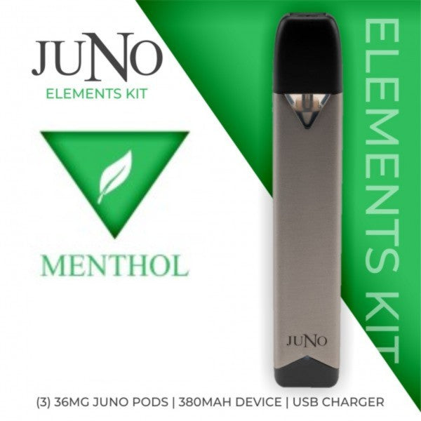 Juno Kit - Menthol & Tobacco 36mg - E Vapor Hut